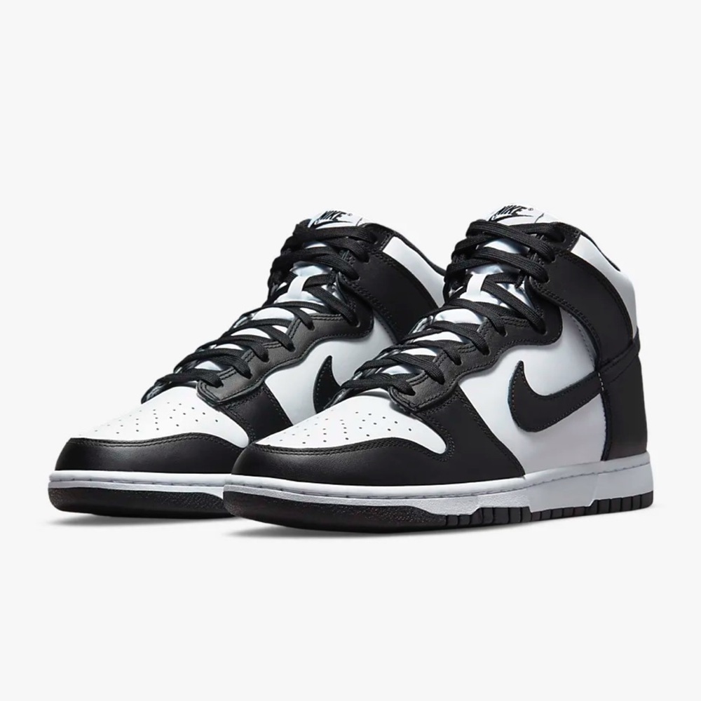 NIKE | Dunks High Retro Men’s unisex black white (Panda)  | Sz 8.5